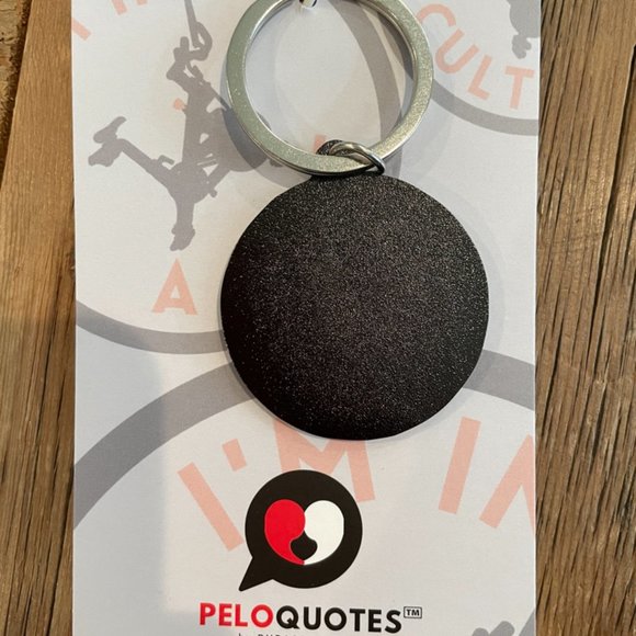 I'M in a CULT Peloton Enamel Keychain - Picture 3 of 4